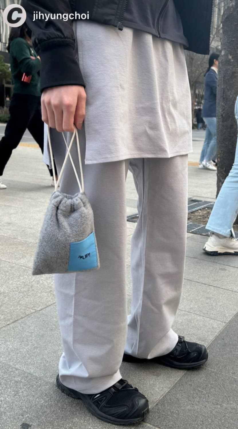 (새상품) 지초이 JX 카드포켓 미니파우치 (그레이) 상품이미지1
