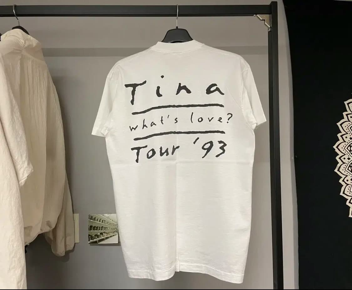 티나 터너 90s 빈티지 티셔츠 밴드티 상품이미지3