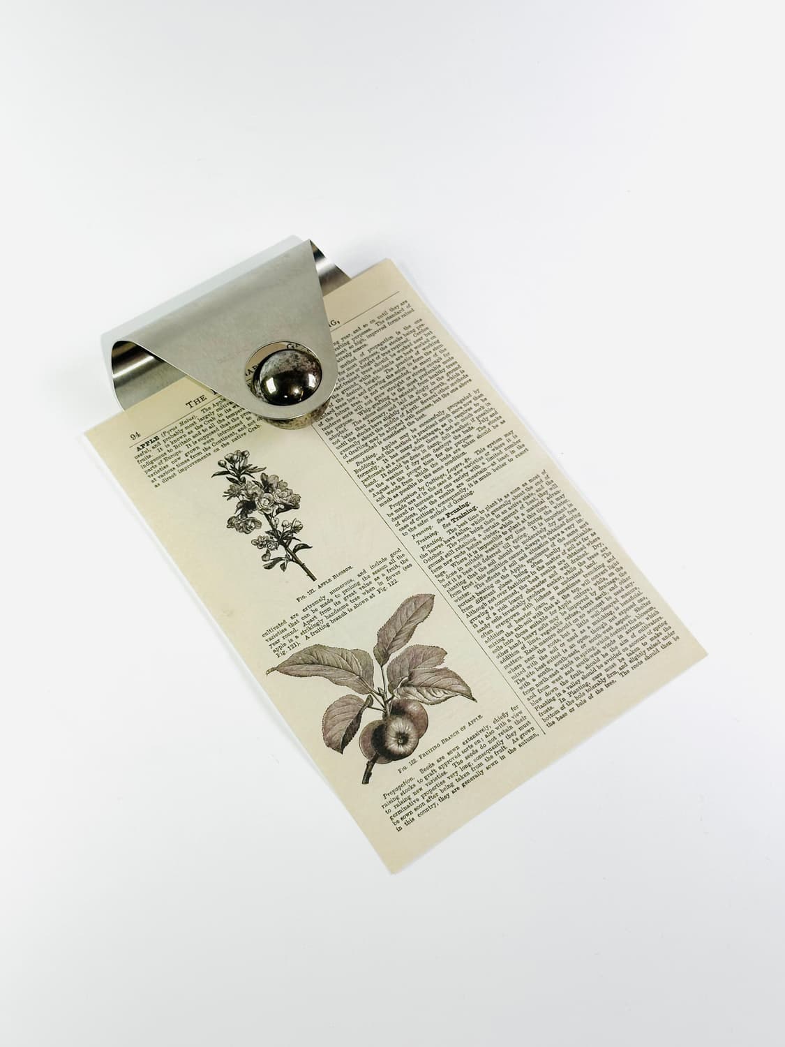 미국 빈티지 스틸 페이퍼 클립 메모판 상품이미지4