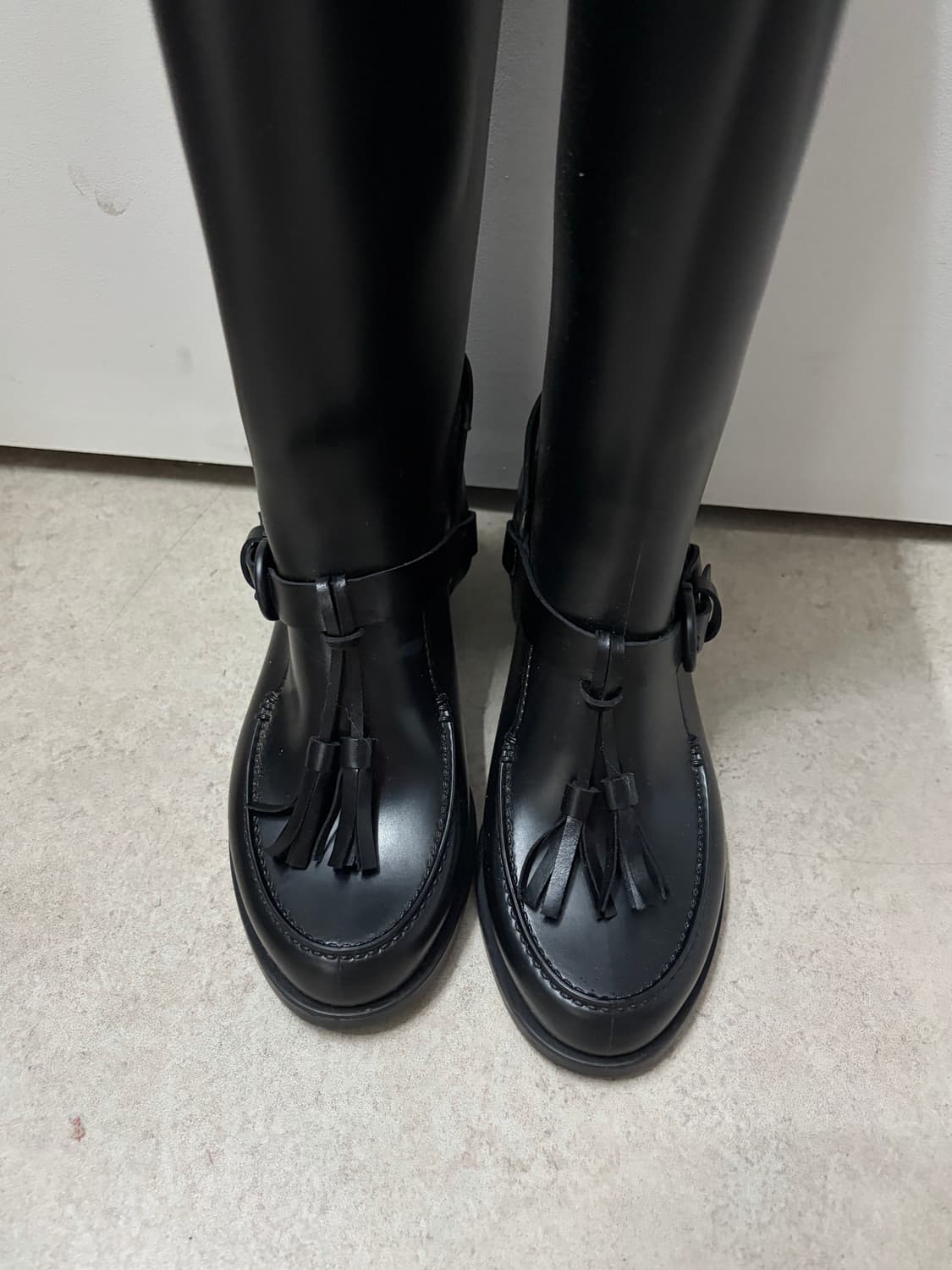 페라가모 러버 부츠 36 상품이미지3