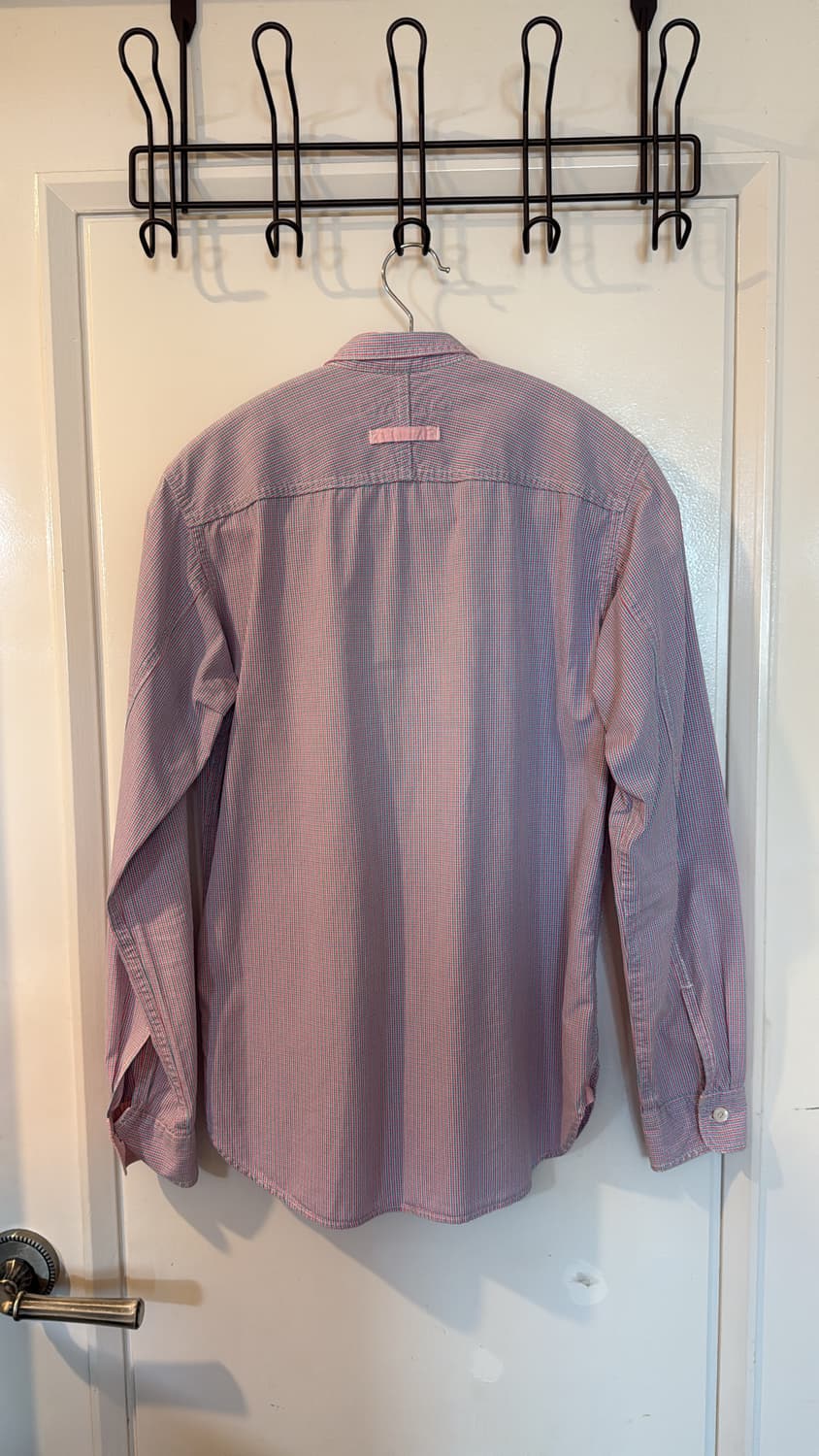 준야와타나베 체크셔츠 상품이미지3