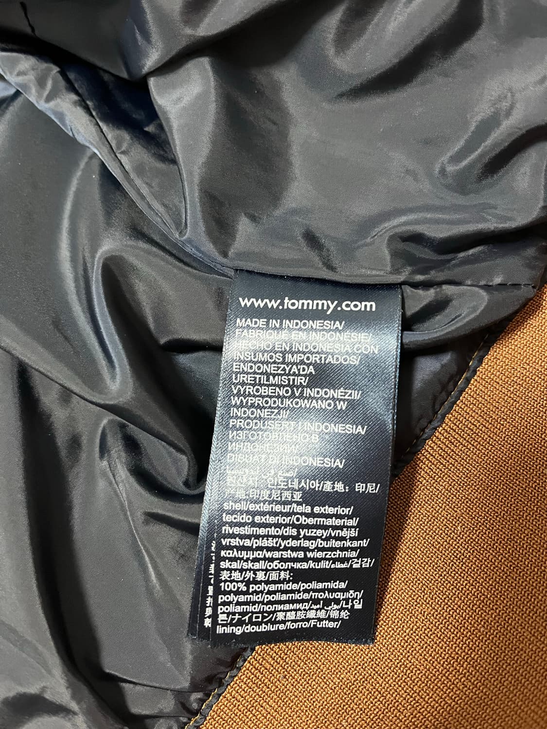 타미힐치거 퀄팅 브라운패딩 XL 상품이미지7