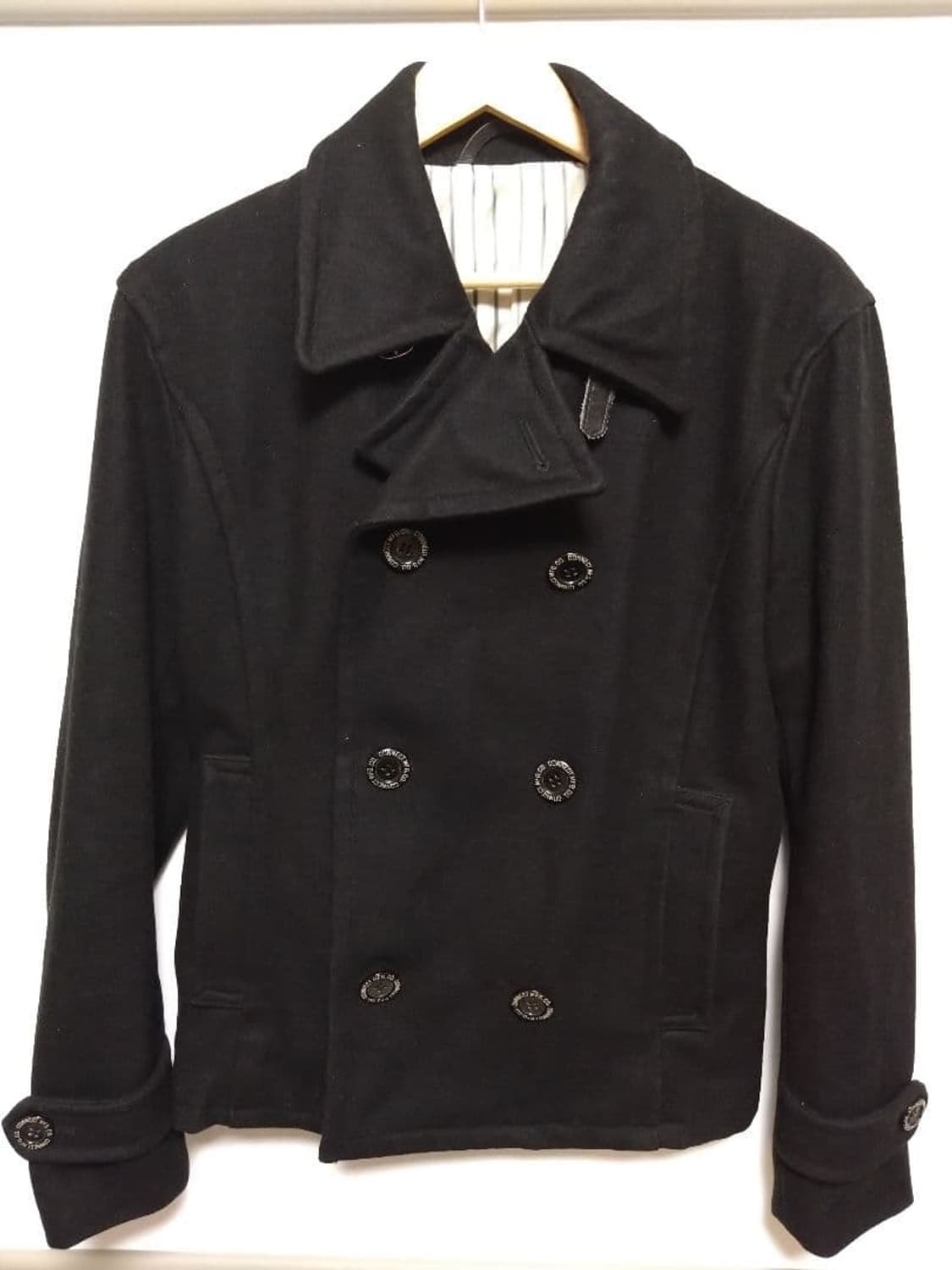 [L]페로우즈 피코트 블랙 상품이미지3