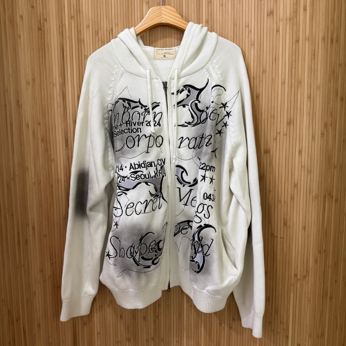 언본 소사이어티 후드집업  상품이미지2