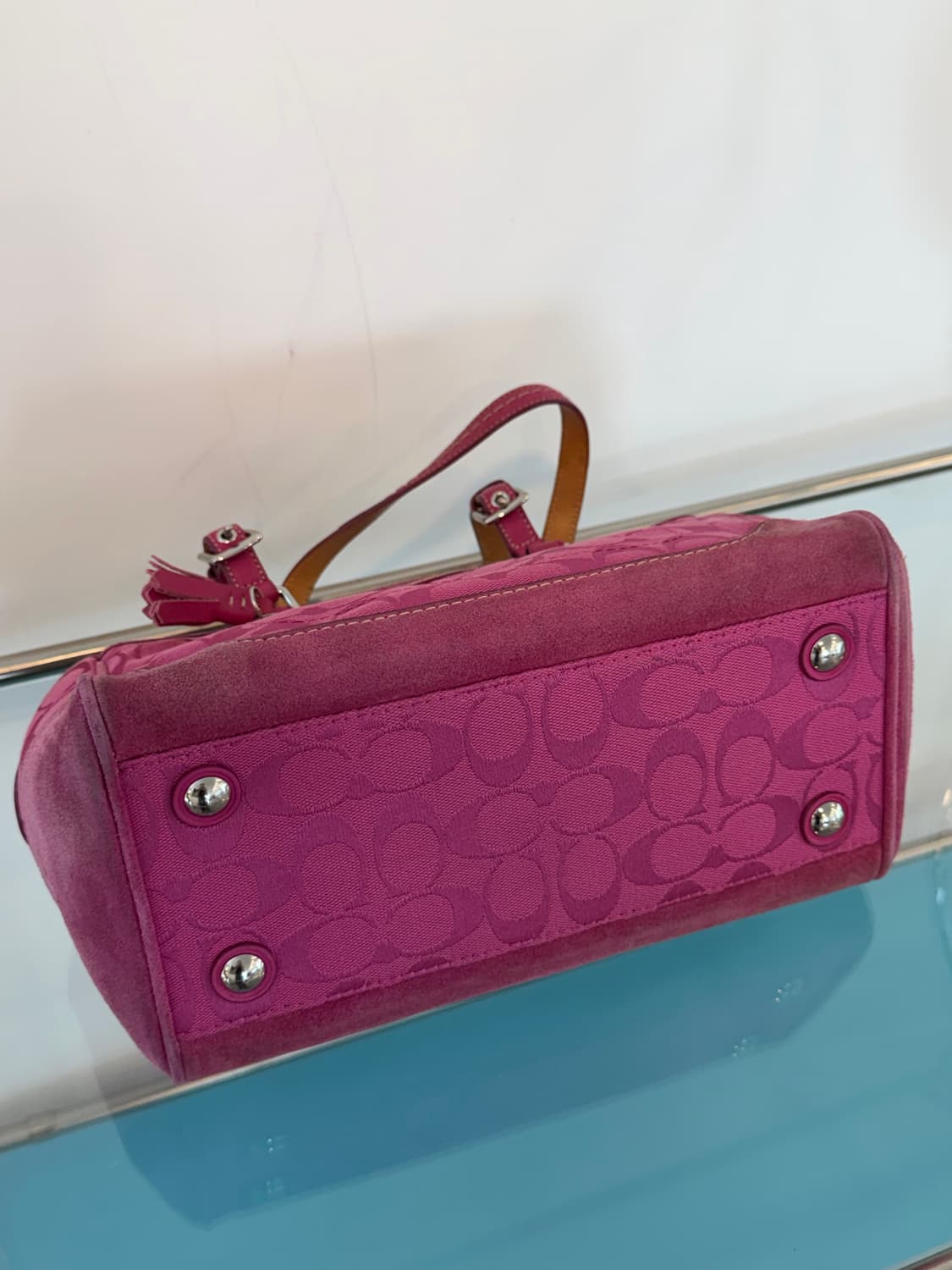 🌟희귀 Coach pink bag 상품이미지8