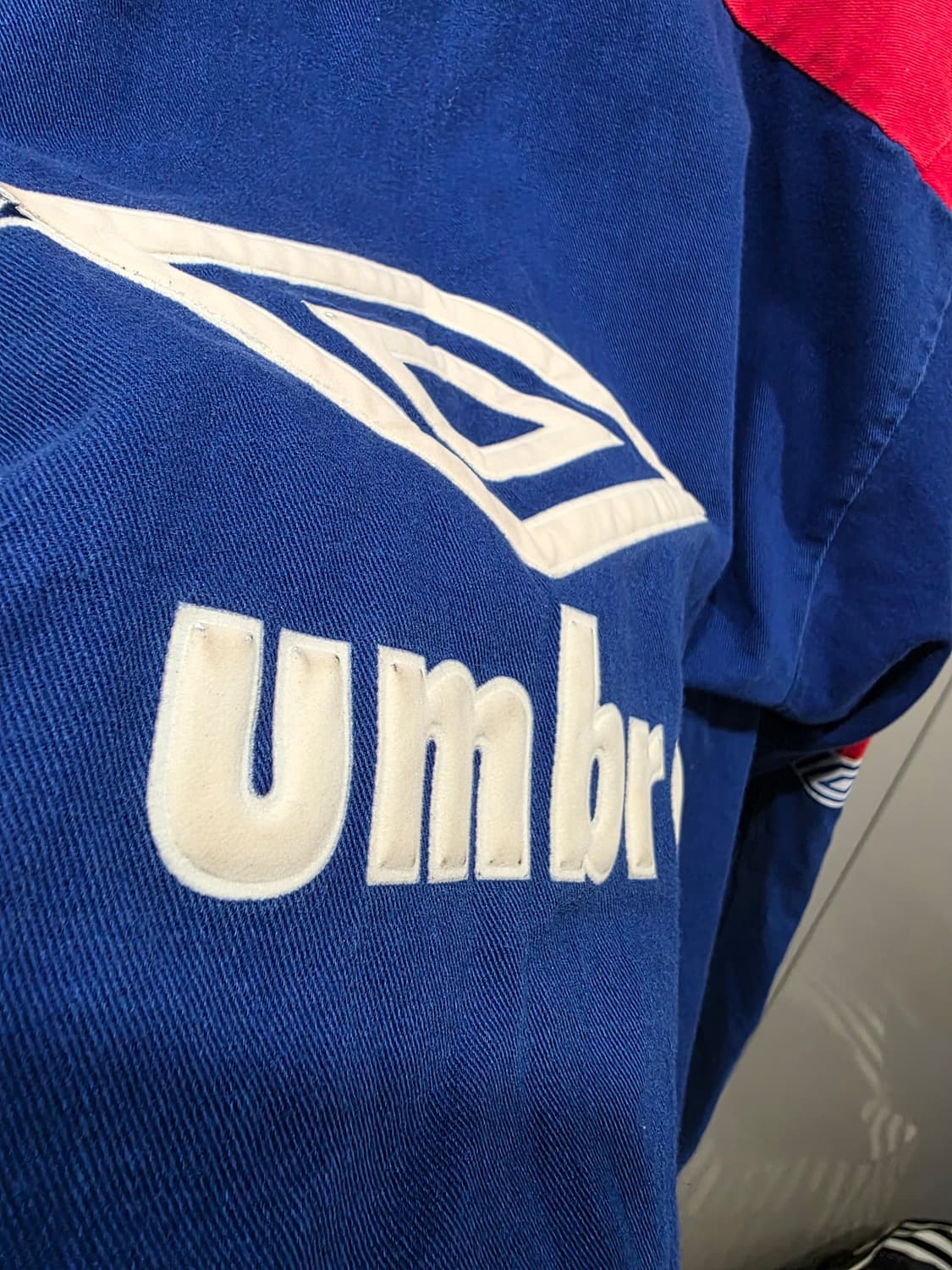 UMBRO엄브로 배색 아노락 셔츠 (빈티지) 상품이미지5