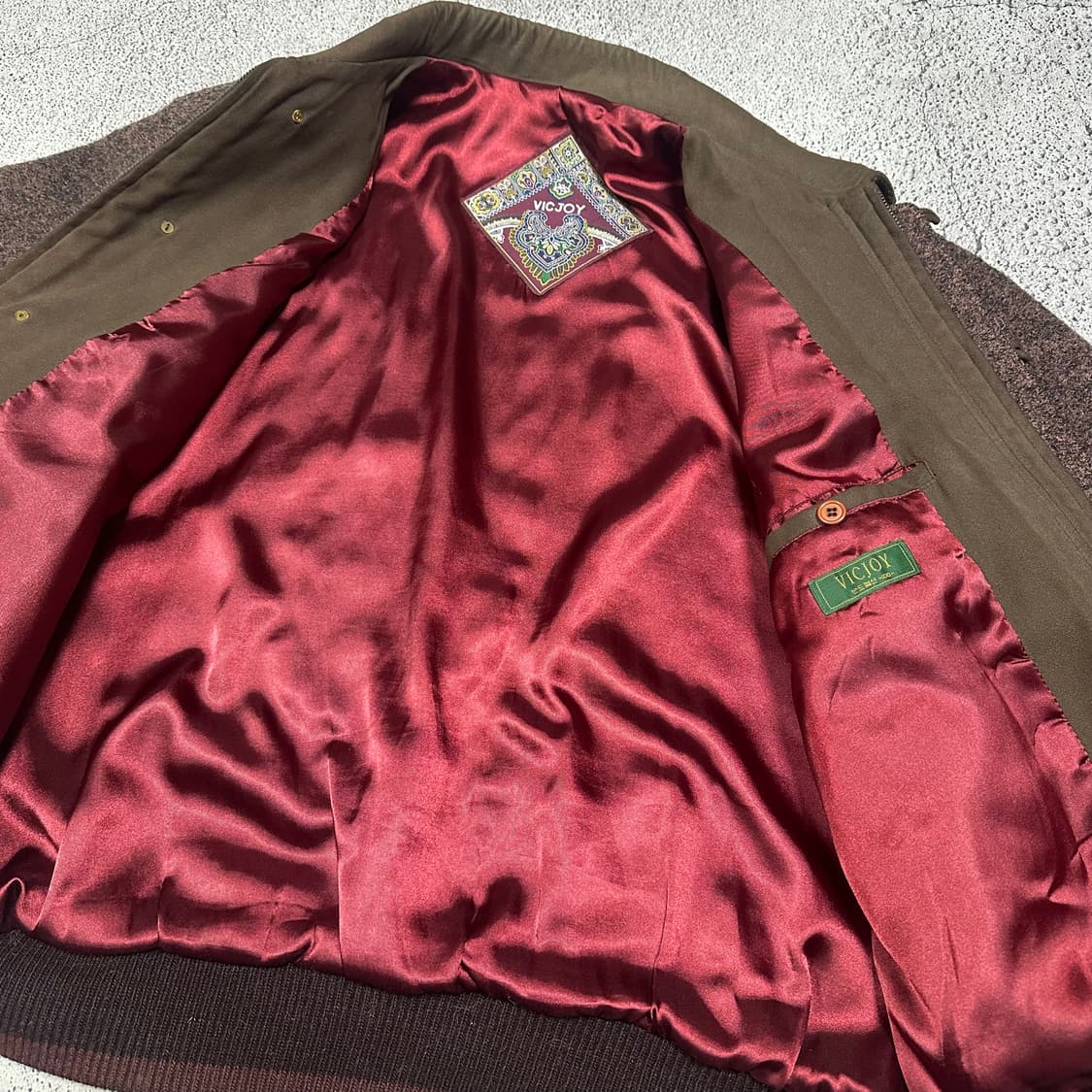 ✨ (바배) VICJOY 반도패션 올드스쿨 자켓 점퍼 상품이미지3