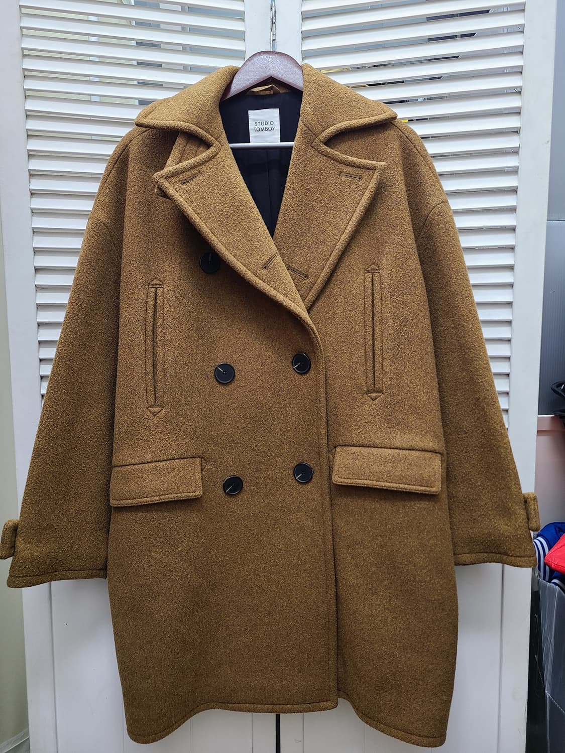 스튜디오 톰보이 울 코트 상품이미지2