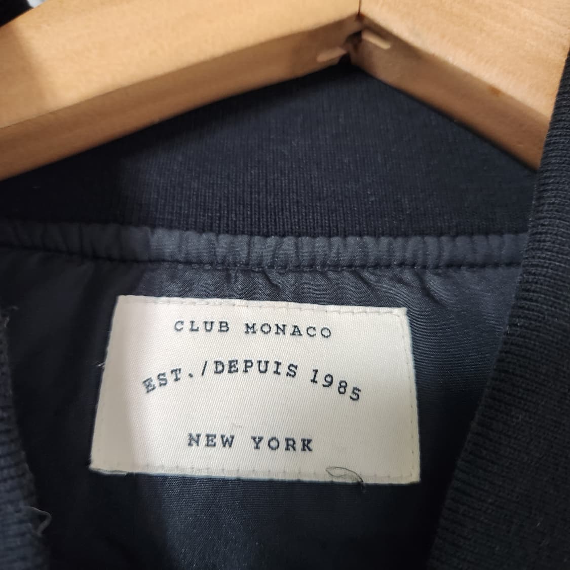 H280 [L] 클럽모나코 Japanese Fabric 거위털 항공점퍼 상품이미지2