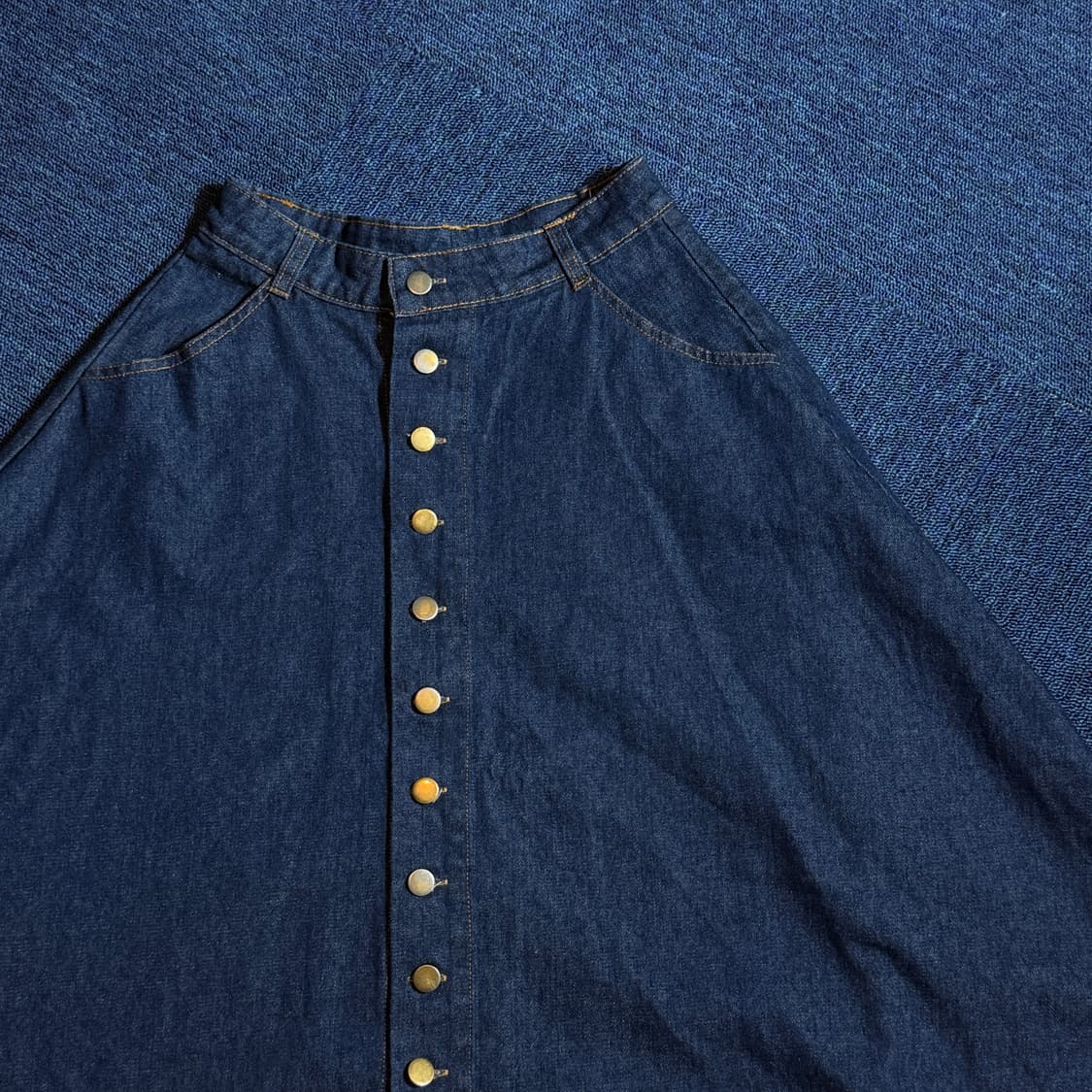 빈티지 버튼포인트 롱스커트 상품이미지2