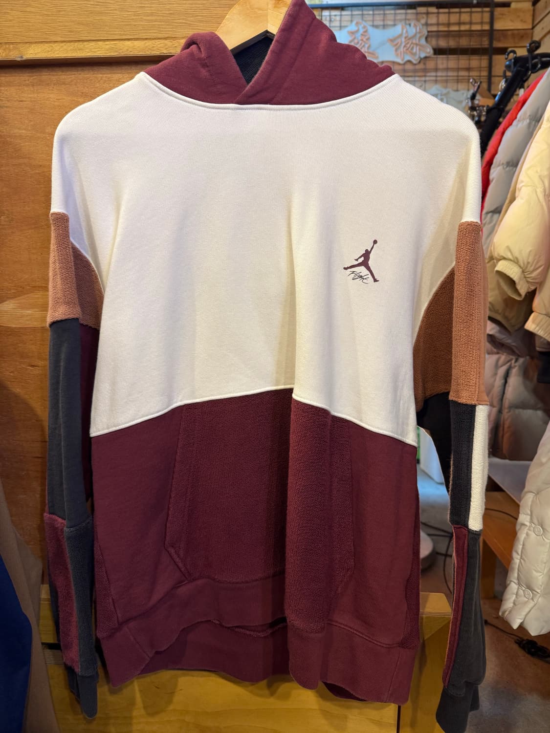 조던 배색 후드티 상품이미지1