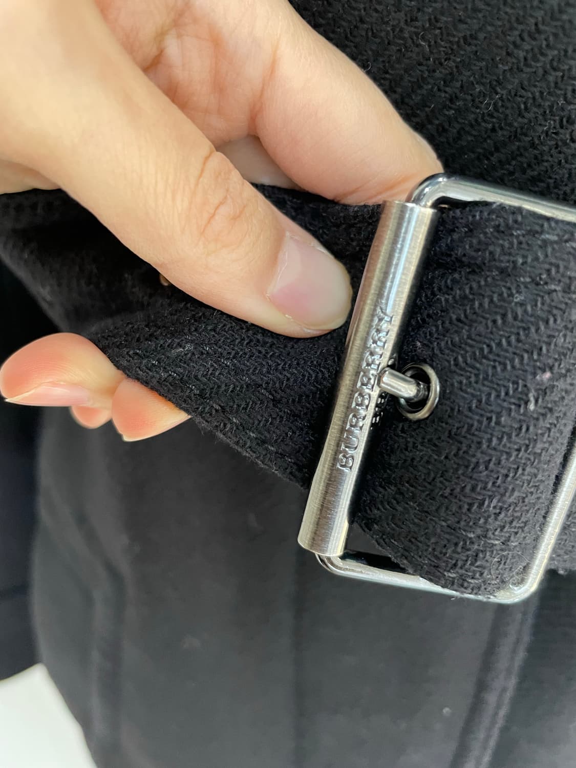 버버리 정품 울코트 상품이미지5