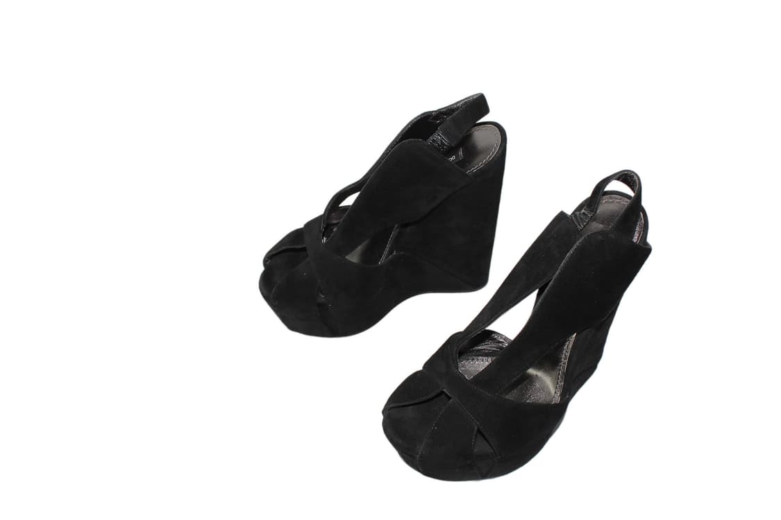 Dolce & Gabbana 돌체앤가바나 스웨이드 슬링백 펌프스 상품이미지3