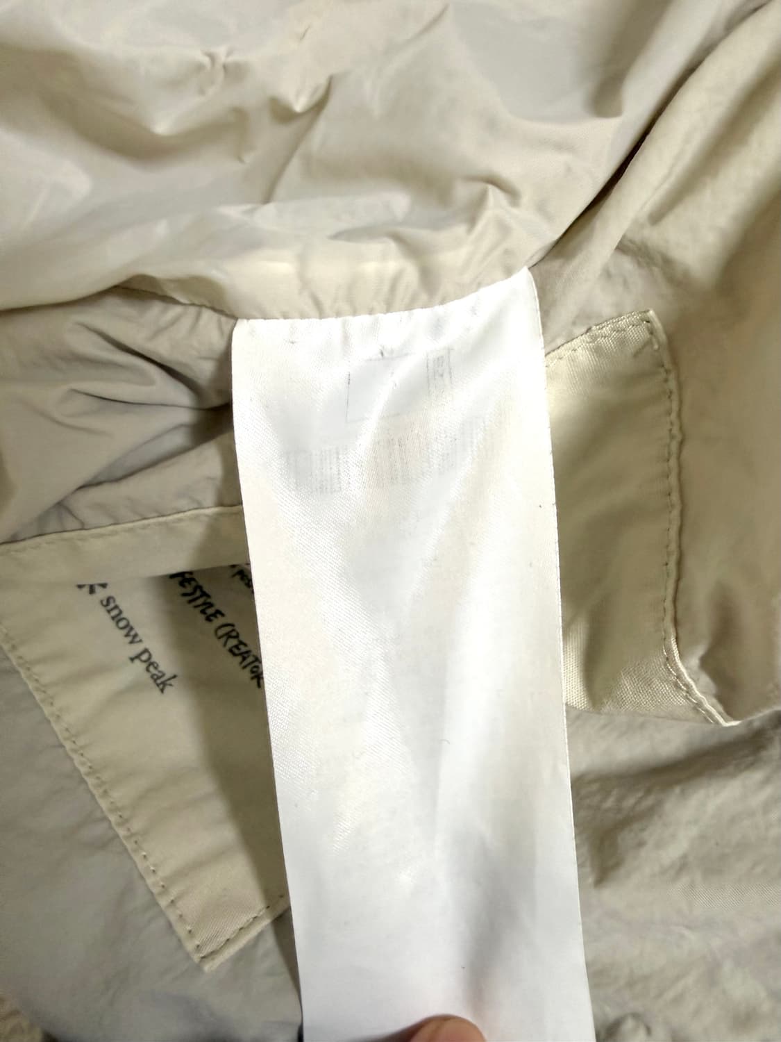 95사이즈 남성 스노우피크 덕다운 포켓다운자켓 상품이미지5