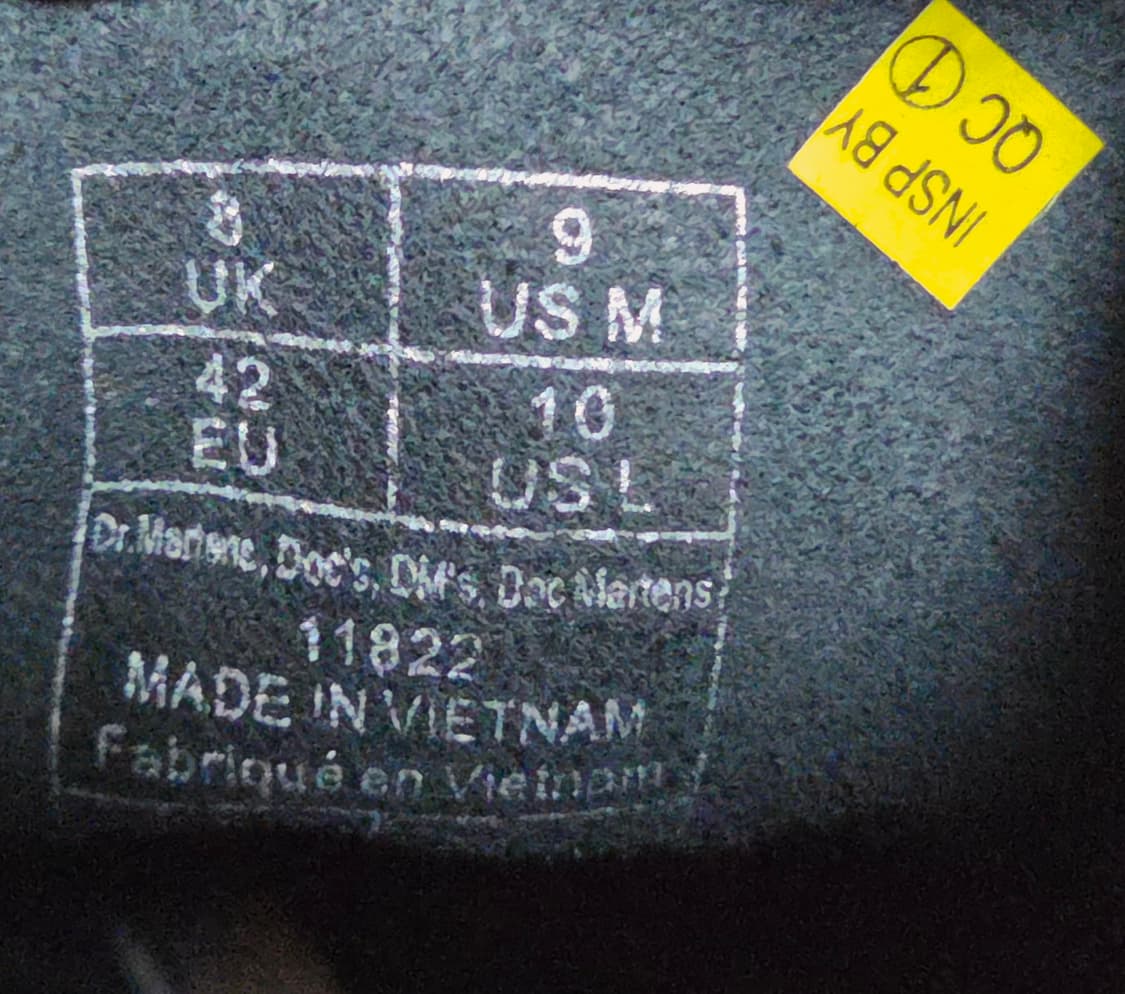 닥터마틴 1460 워커 부츠  상품이미지5