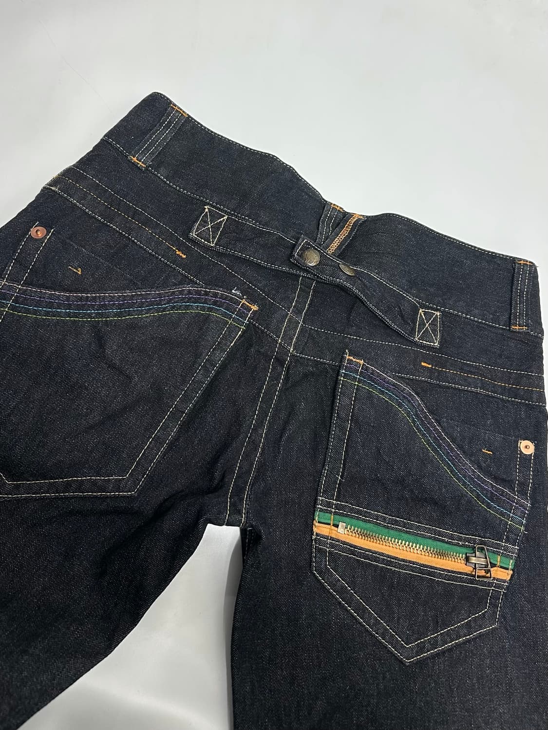 Root Three Style y2k denim pants 일본빈티지 상품이미지6