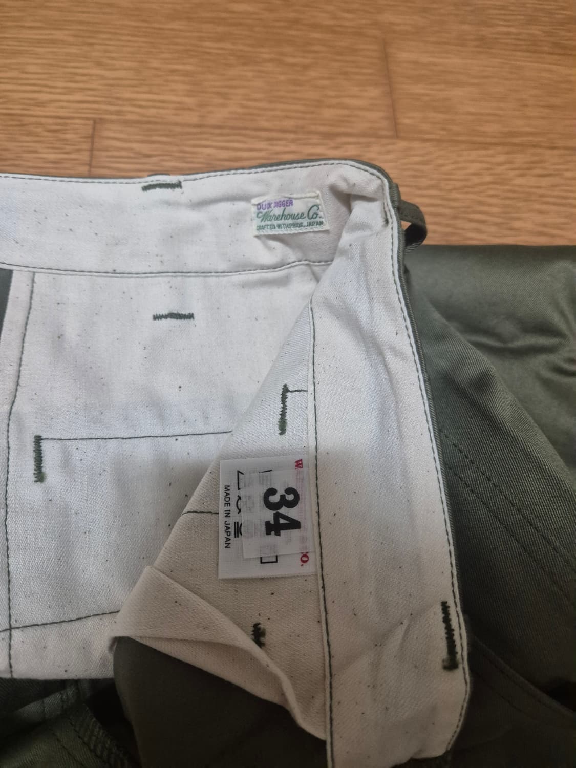 웨어하우스 면바지 상품이미지3