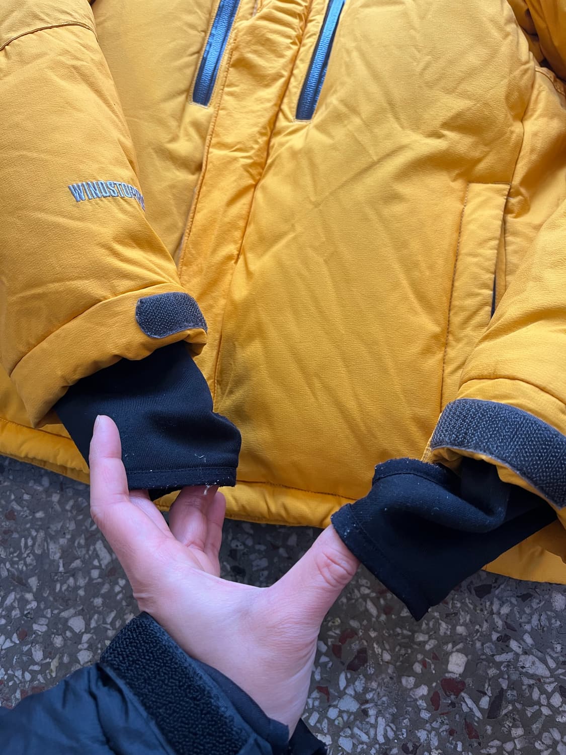 노스페이스 히말라야1 패딩 옐로우 상품이미지5