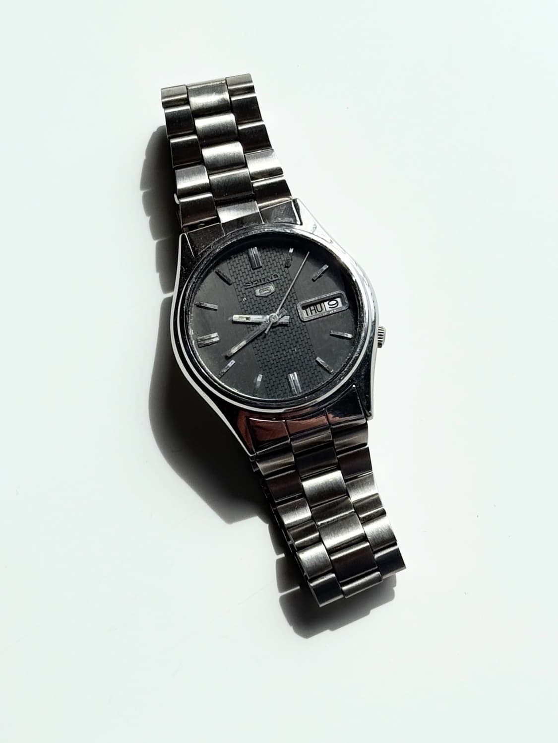 80s Seiko5 Automatic Vintage Metal Watch 상품이미지1