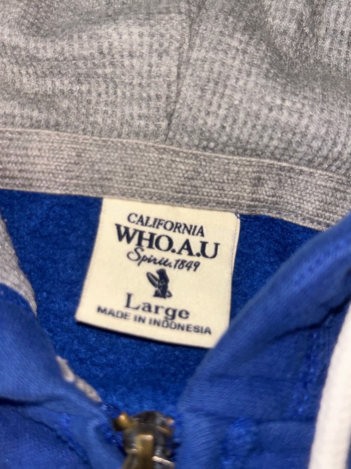 스포티 빈티지 후아유 후드집업 상품이미지3