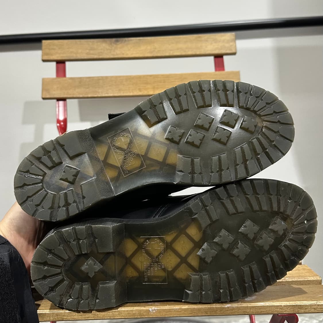 UK7) 닥터마틴 로퍼 남성 남자 구두 1461 블랙 버클 풀업 상품이미지6