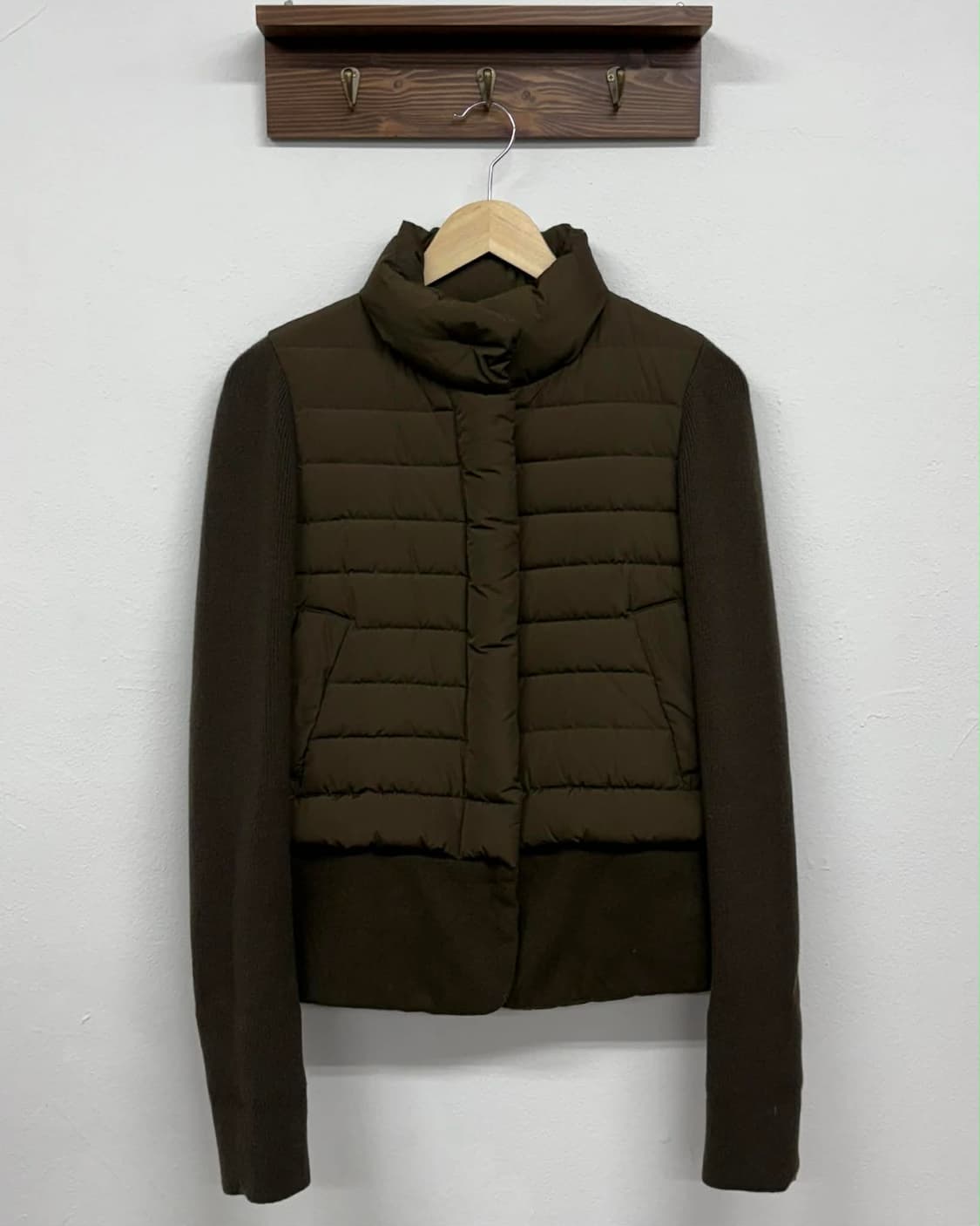 구호 한섬 덕다운 니트 패딩 상품이미지1