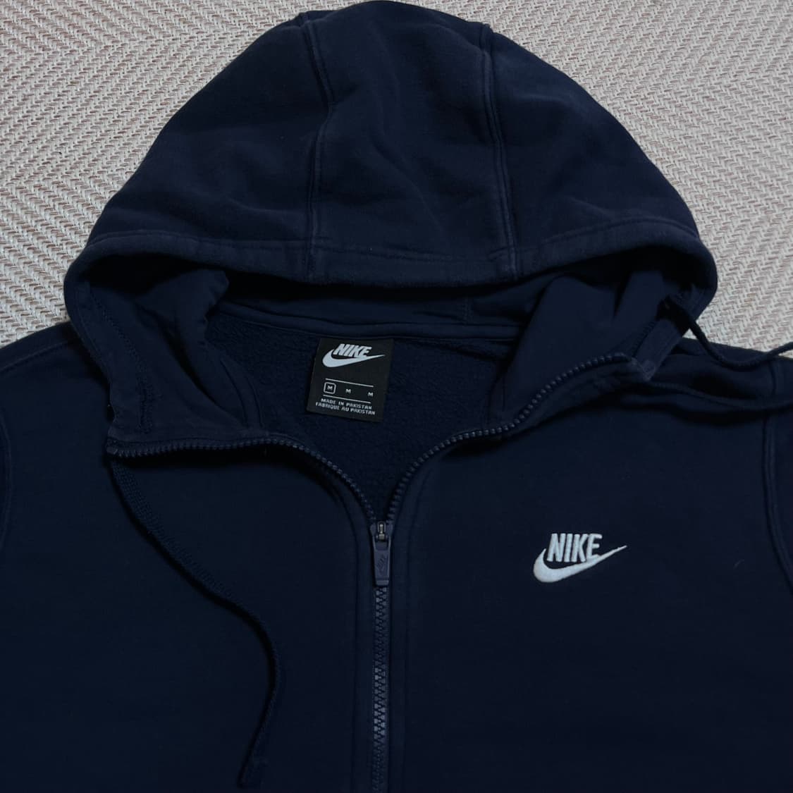 [정품] 나이키 네이비 푸츄라 반집업후드티 [ M ] 상품이미지4