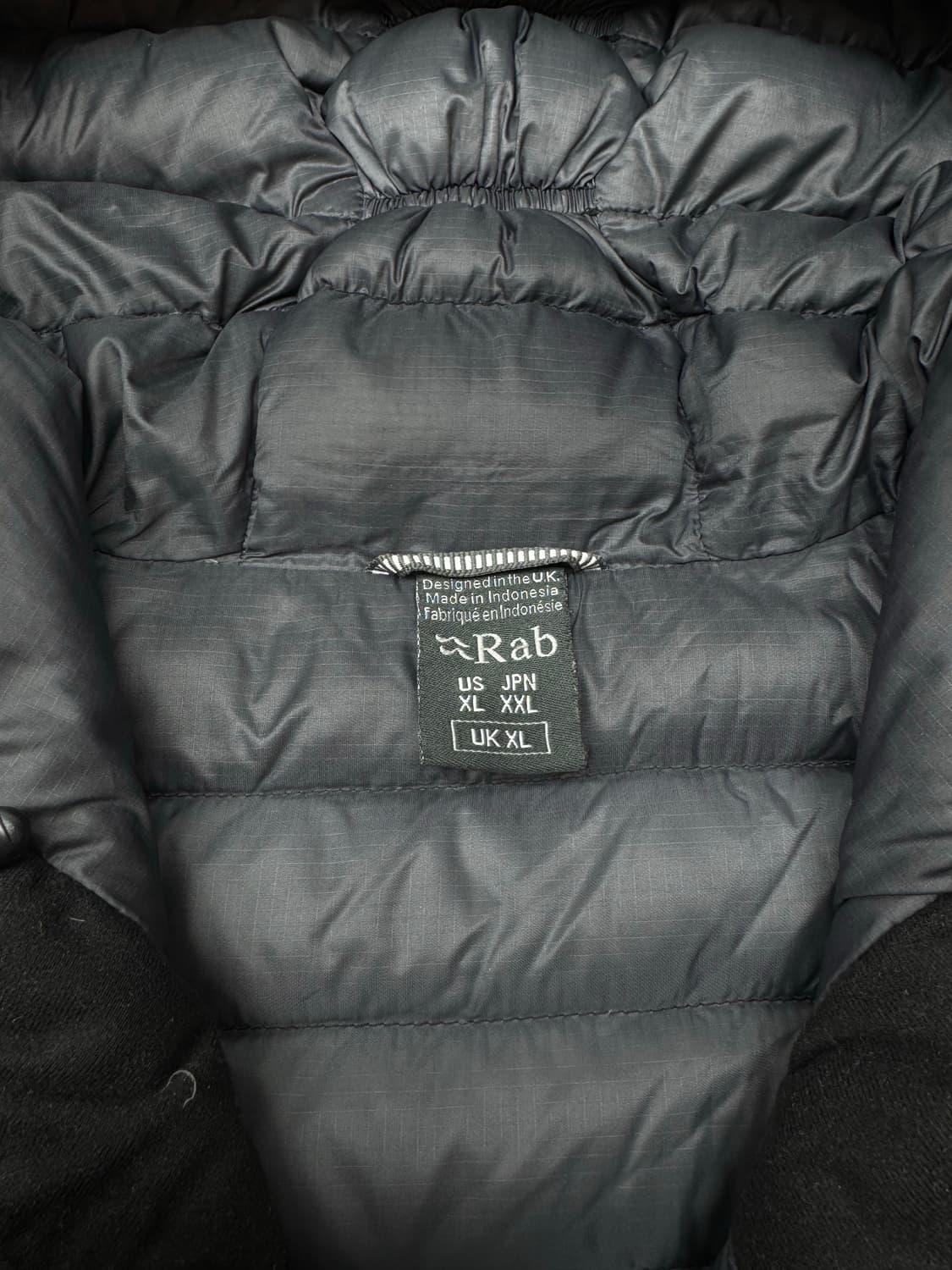 [XL] 랩 마이크로라이트 알파인 다운 자켓 블랙 상품이미지4