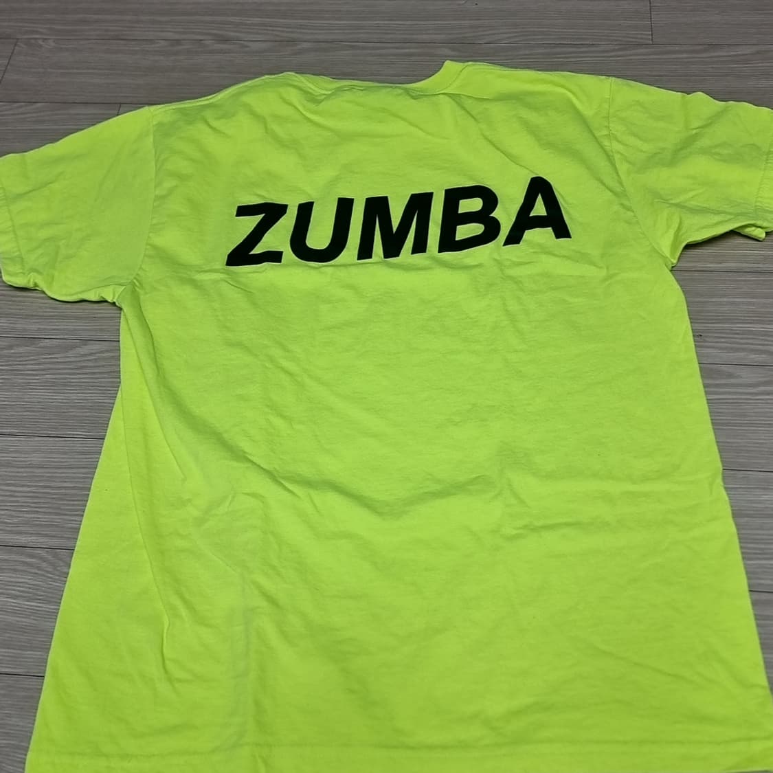 길단 ZUMBA 줌바 형광 반팔 티셔츠(100) 상품이미지1