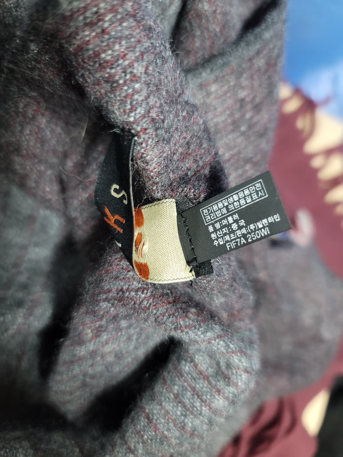 닥스 캐시미어100 머플러 상품이미지5