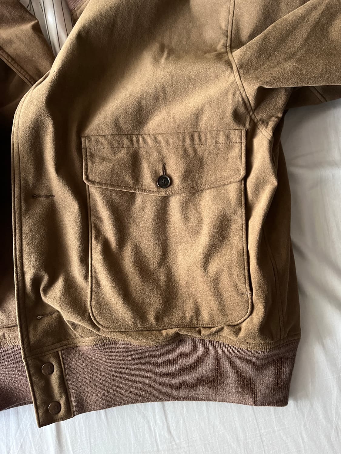 [M]나나미카 25FW 인슐레이션 크루 자켓 베이지  상품이미지7