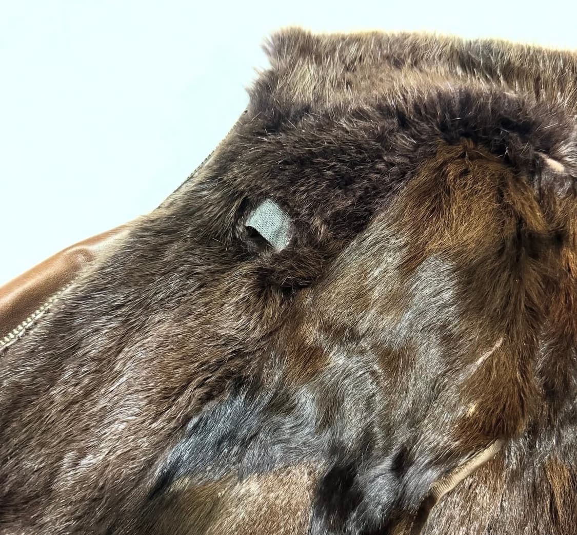 갤럭시 제일모직 - 리얼 퍼 레더 자켓 상품이미지5