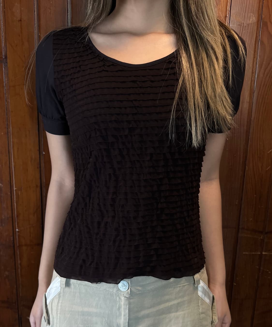 lounie frill tee 상품이미지1