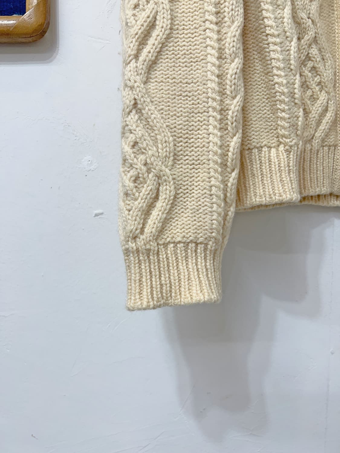 MOSCHEN Cable Knit Wool Cardigan 상품이미지6