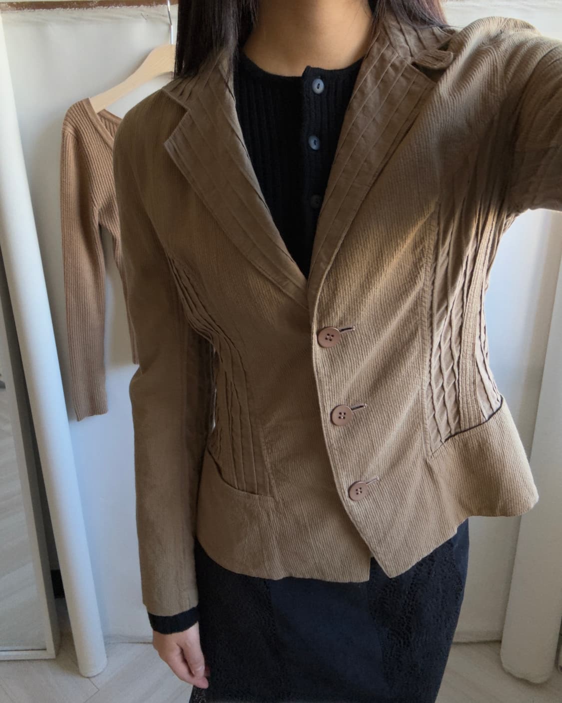 [HIROKO KOSHINO] Wave patch Jacket  상품이미지8