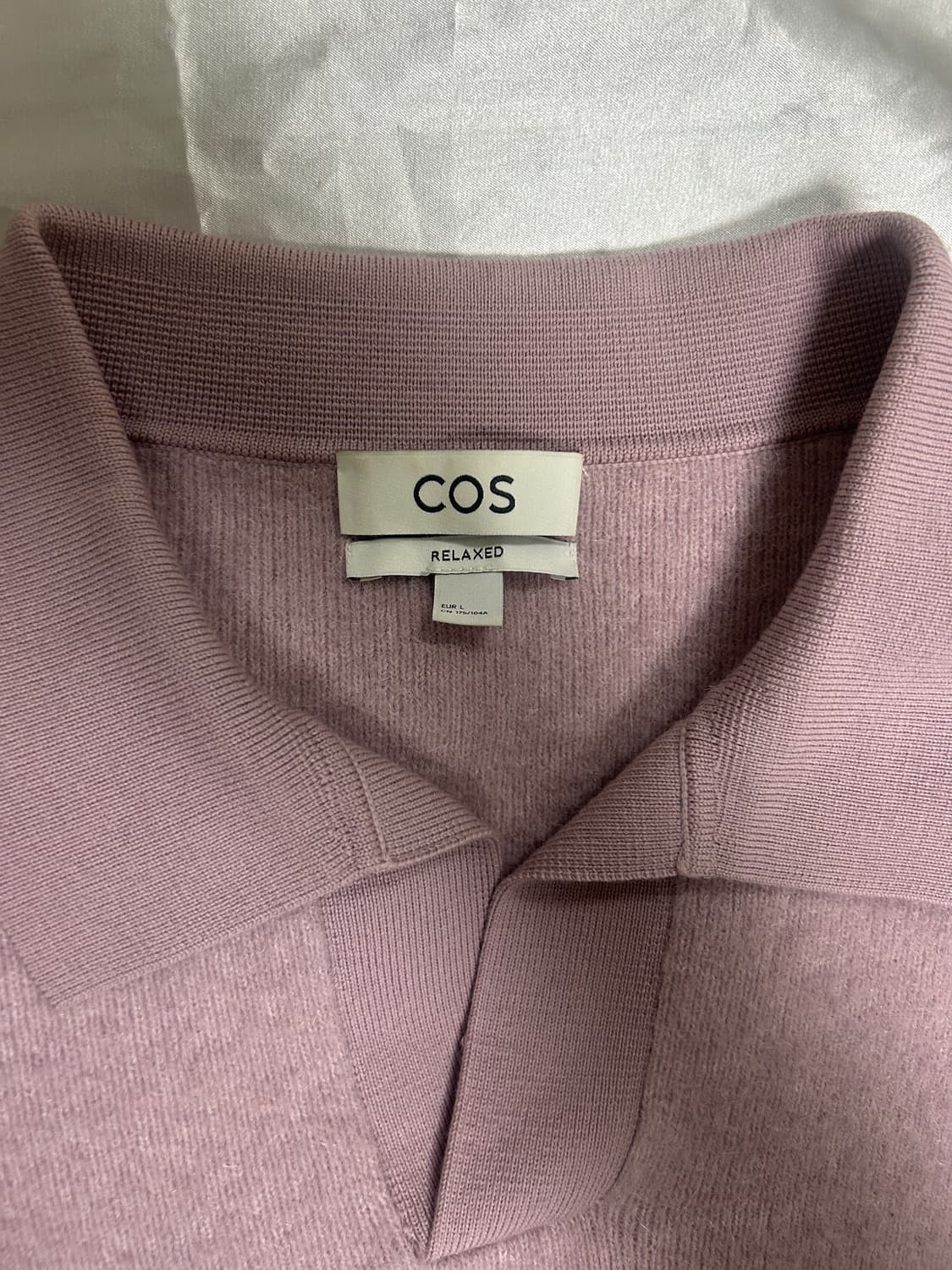 코스 오픈 카라 모헤어 니트 상품이미지5