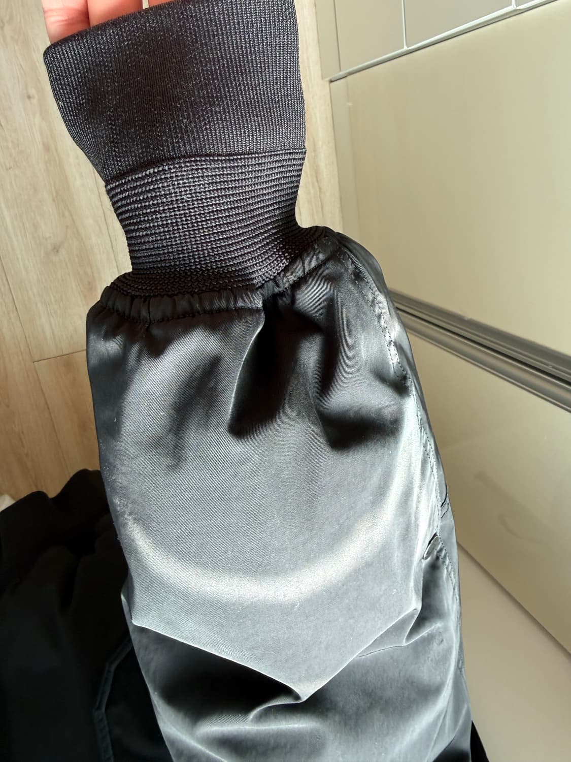 렉토 포코노 퀼티드 다운 숏패딩 자켓 블랙 M 상품이미지4