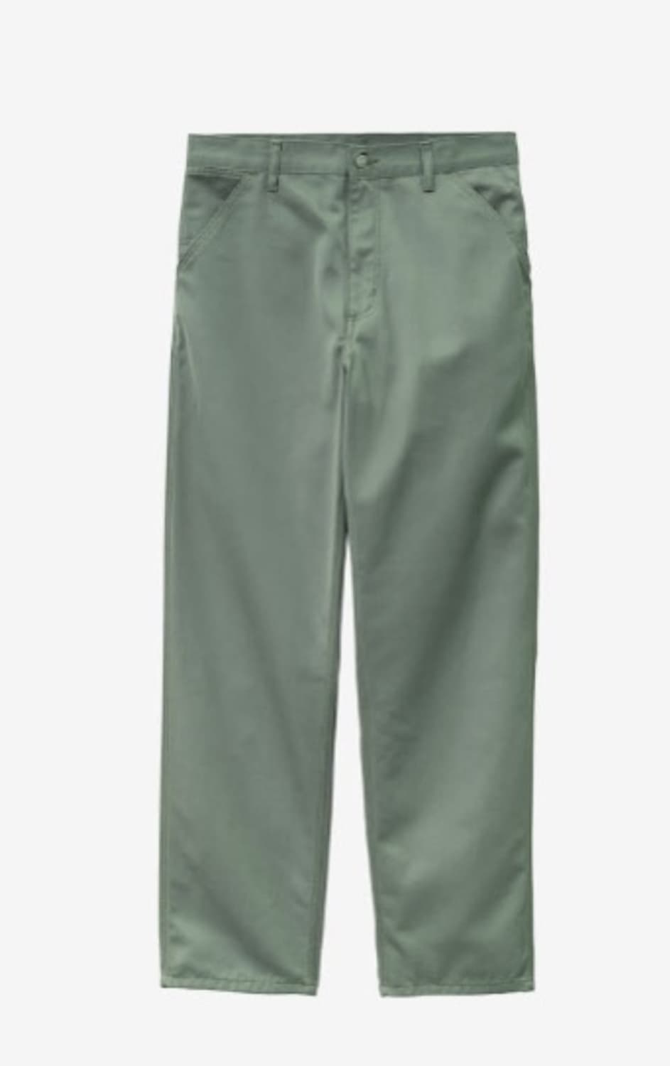 [칼하트 wip]심플 팬츠 데니슨_(SMOKE GREEN RINSED) 상품이미지1