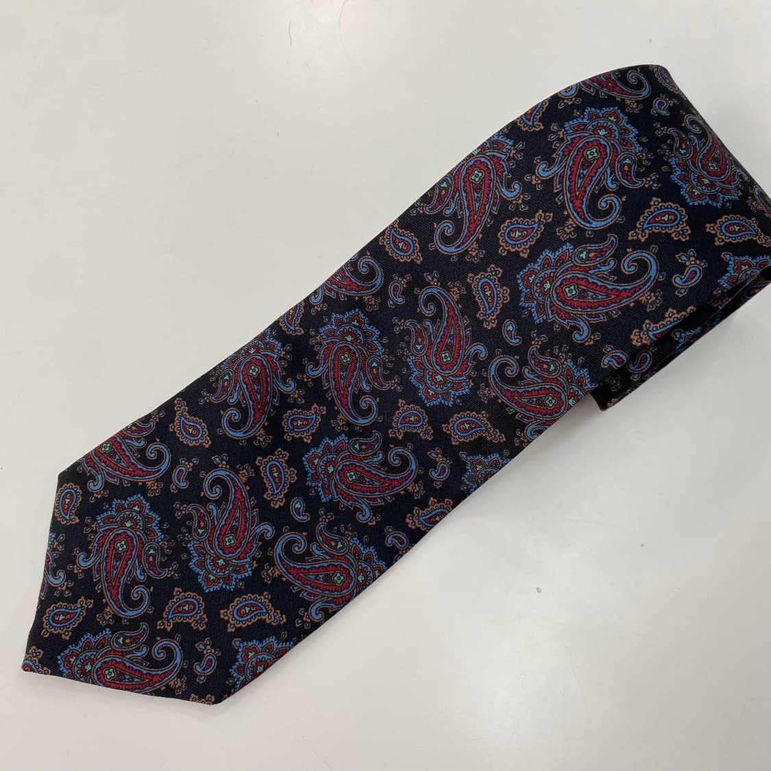 피에르가르뎅 (Pierre Cardin)페이즐리 명품정품넥타이8.1cm 상품이미지5