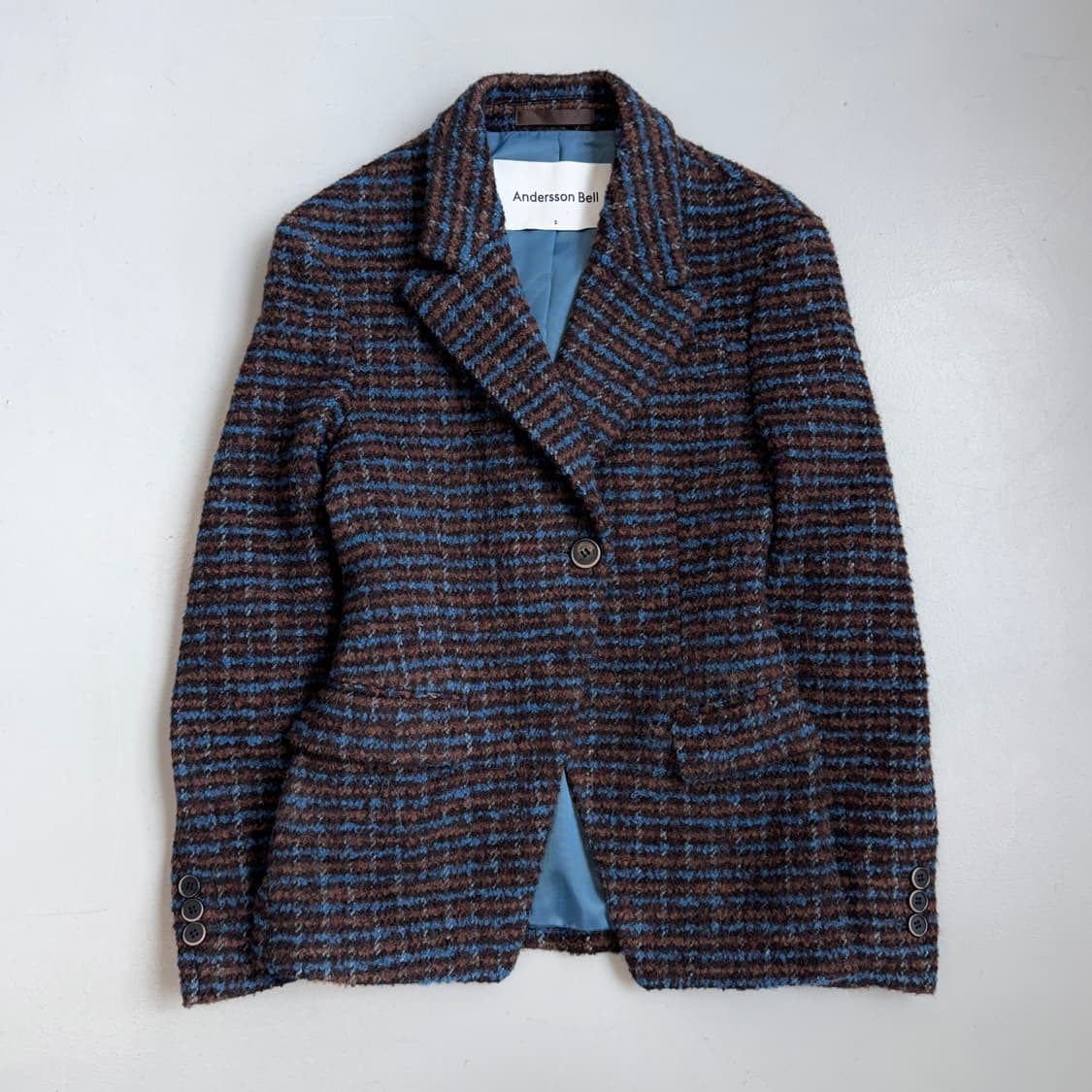 앤더슨벨 22FW 울 트위드 블레이저 자켓 상품이미지2