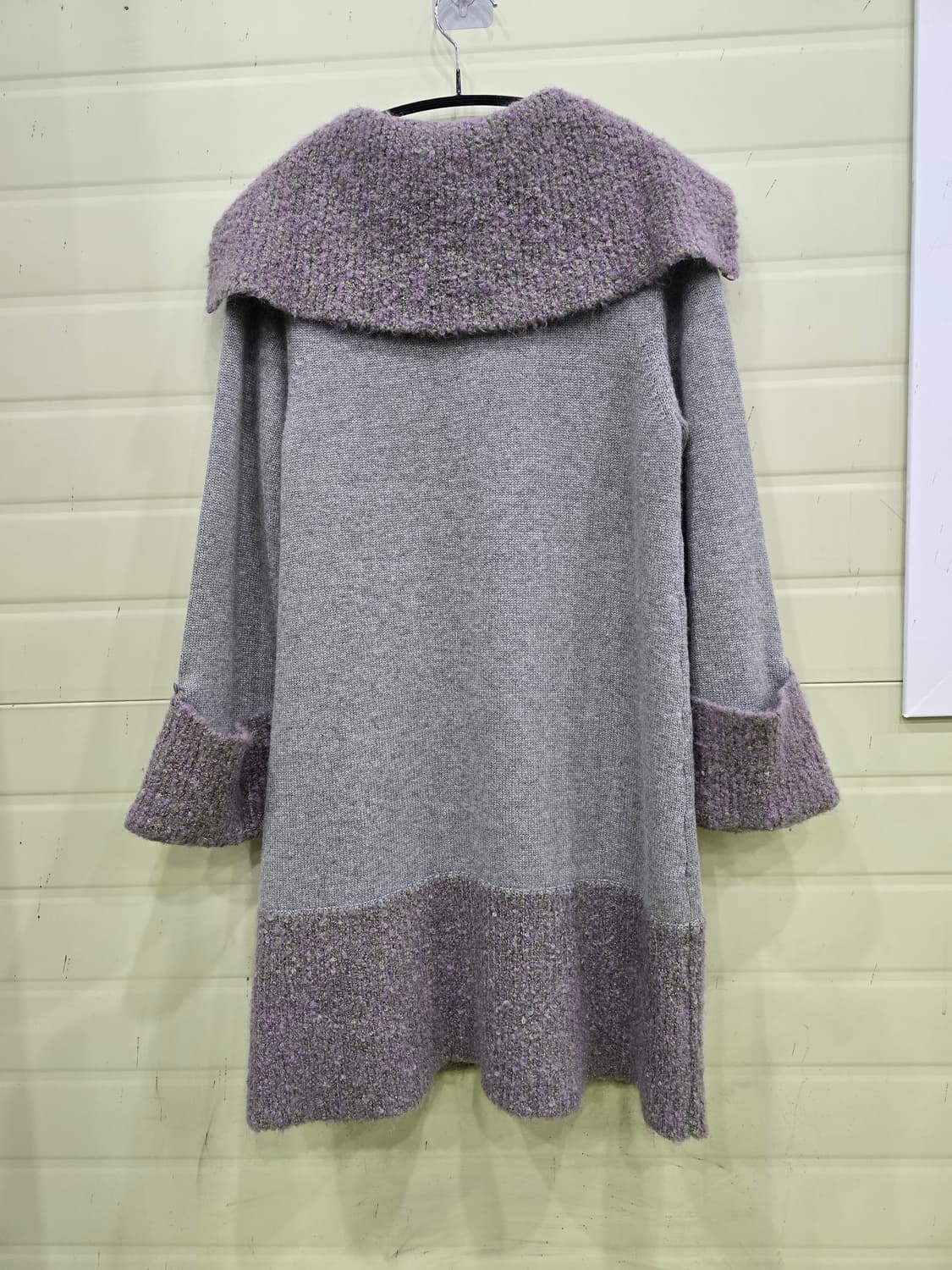 일본빈티지 캐시미어 혼방 니트 코트 M 상품이미지5