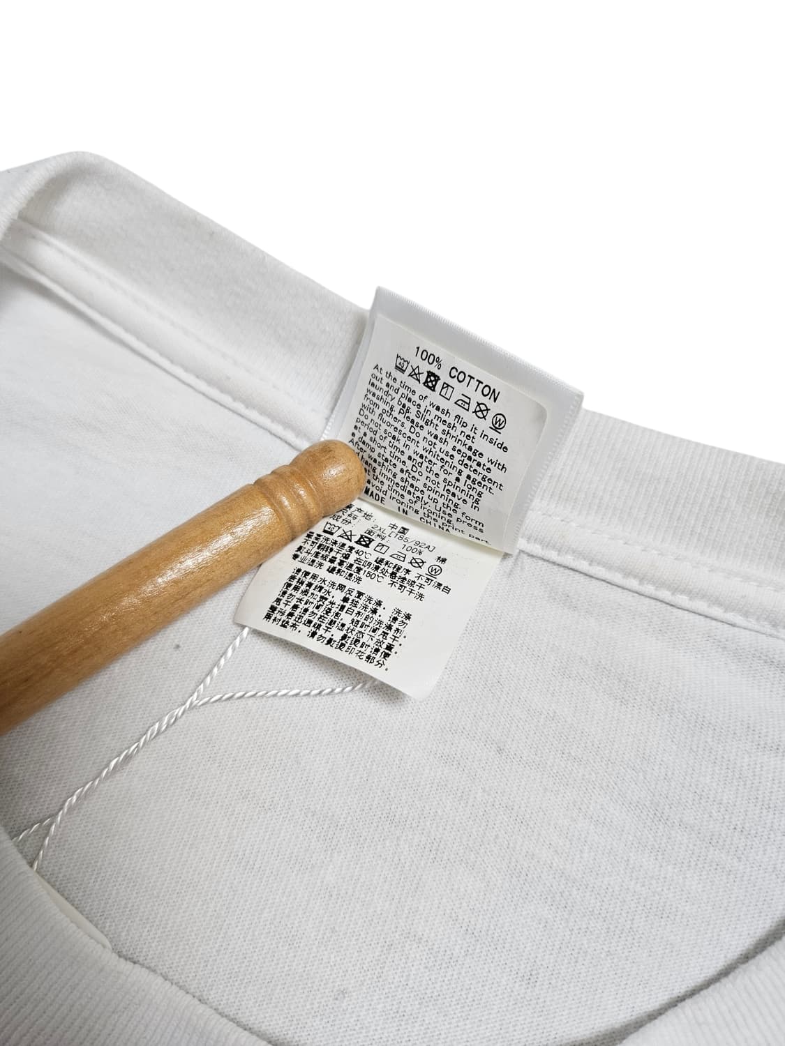 베이프 카모 사루 반팔티 화이트 상품이미지9