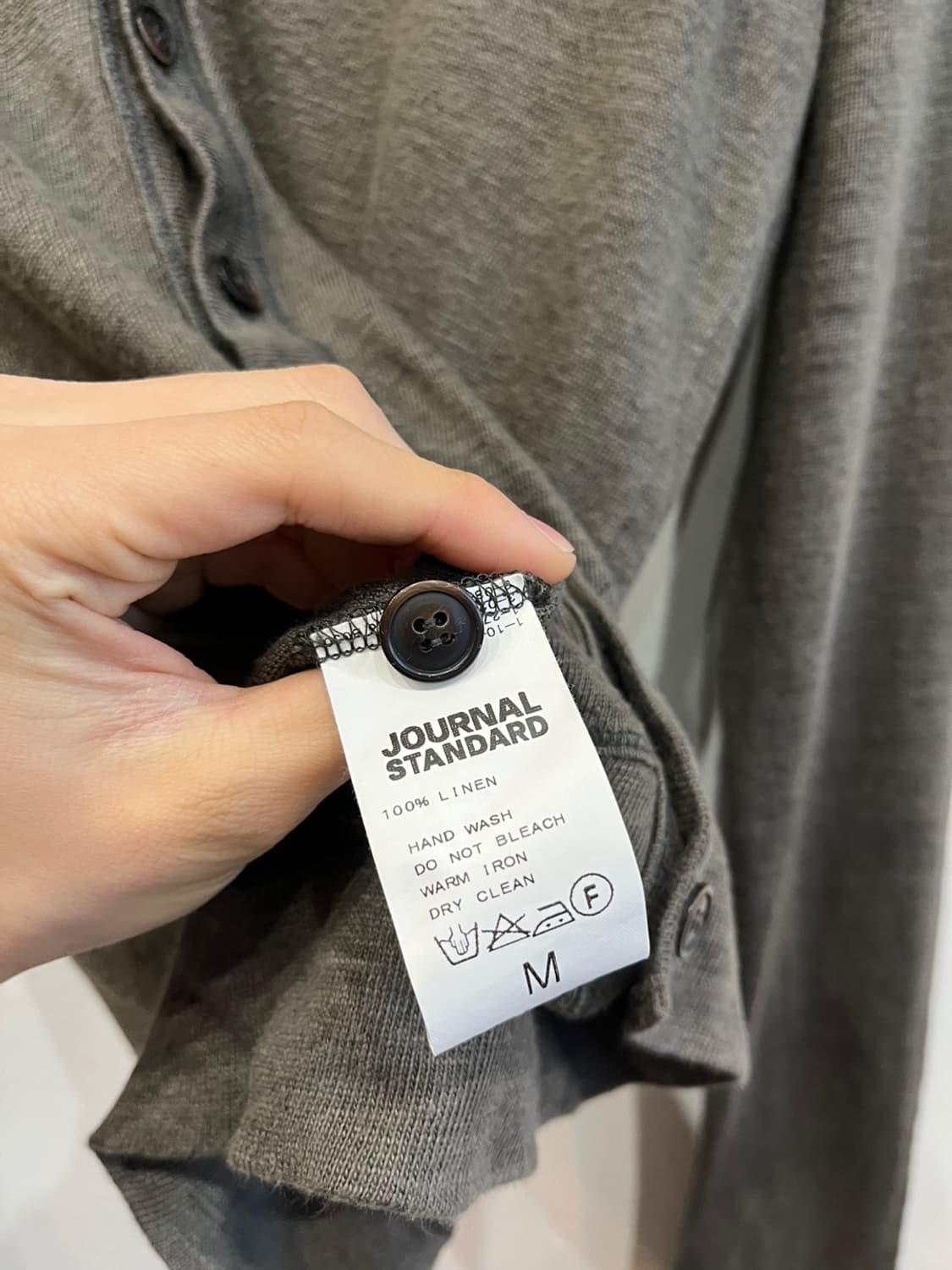 저널스탠다드 퓨어 린넨 가디건 Made in JAPAN 상품이미지5