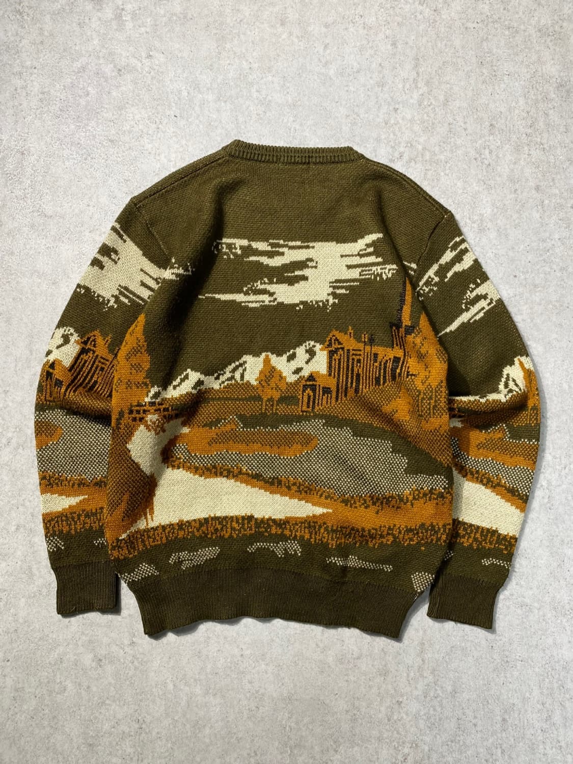 [L] 90s Vintage 일본 빈티지 울 니트 재팬 메이드 상품이미지6