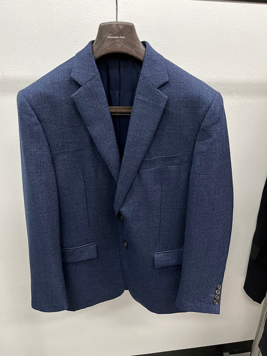 105) 폴로 체크 울자켓  상품이미지4