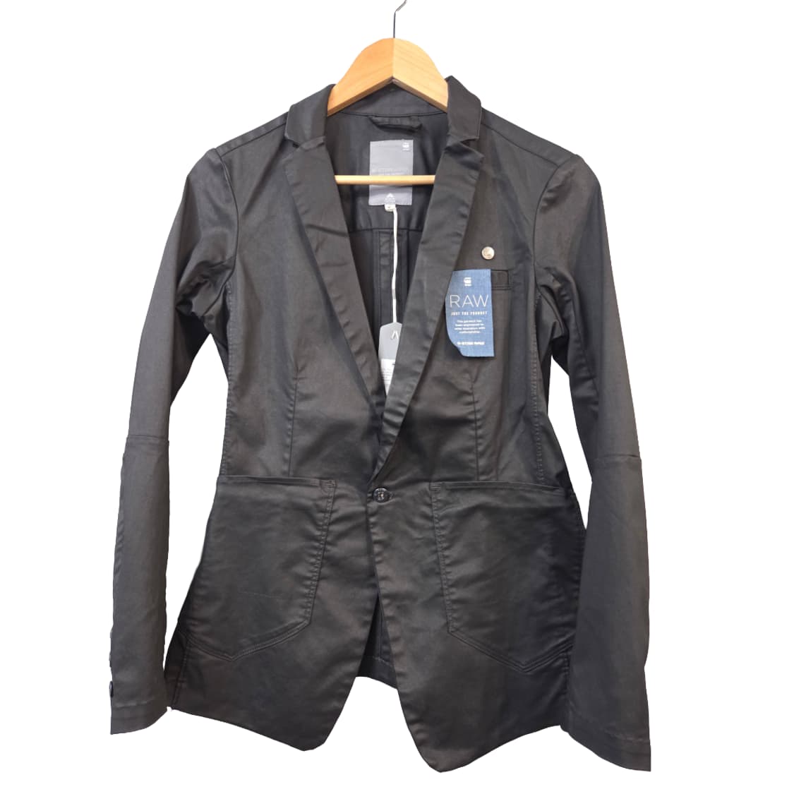 G스타 RAW 블랙 여성 자켓(S) 상품이미지1
