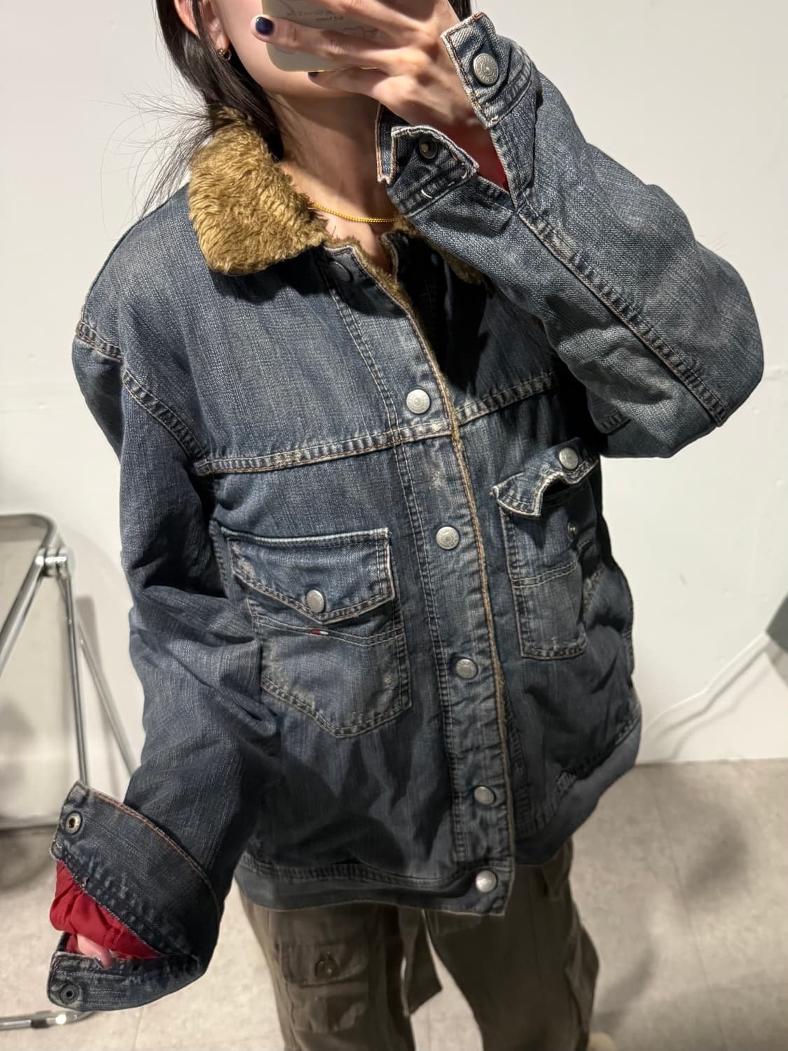 타미힐피거 쉐르파 데님자켓 상품이미지2