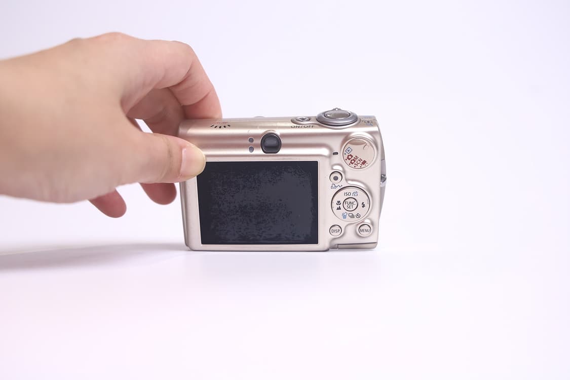 캐논 익시 700(익서스 750 일본 모델) 샴페인 골드(액정 열화) 상품이미지9