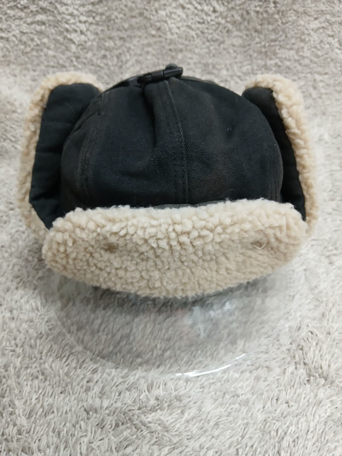 블랙 트래퍼 햇 모자 상품이미지1