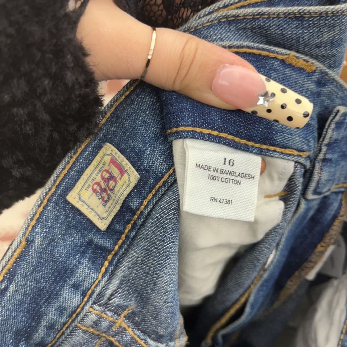 폴로 랄프로렌 올드스쿨 빈티지 워싱 데님팬츠 29인치 C09636 상품이미지6